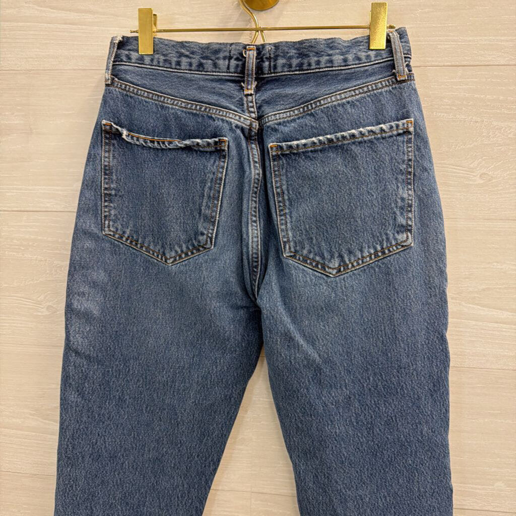 Agolde Dark Wash High Rise Jeans 25