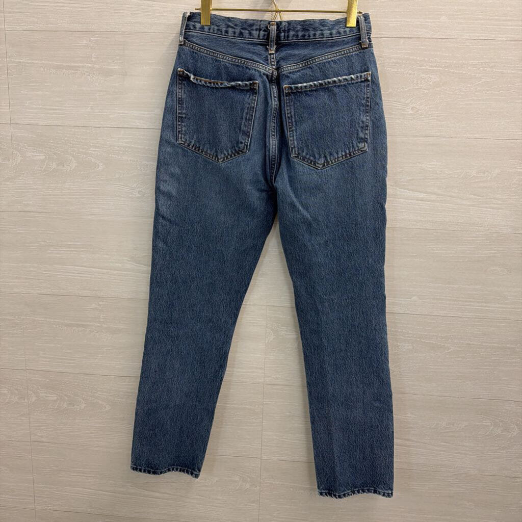 Agolde Dark Wash High Rise Jeans 25