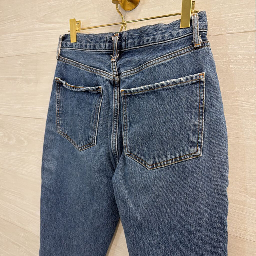 Agolde Dark Wash High Rise Jeans 25
