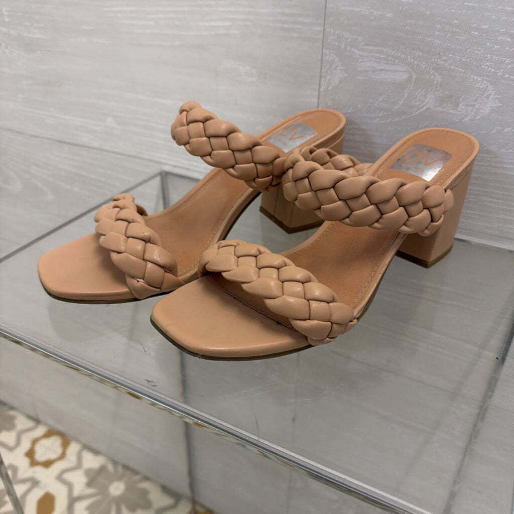 Dolce Vita Nude Paily Braided Heel 8.5