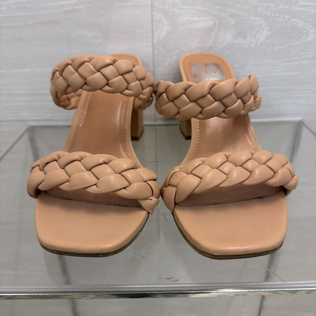 Dolce Vita Nude Paily Braided Heel 8.5