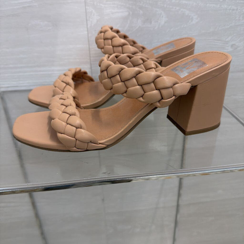 Dolce Vita Nude Paily Braided Heel 8.5
