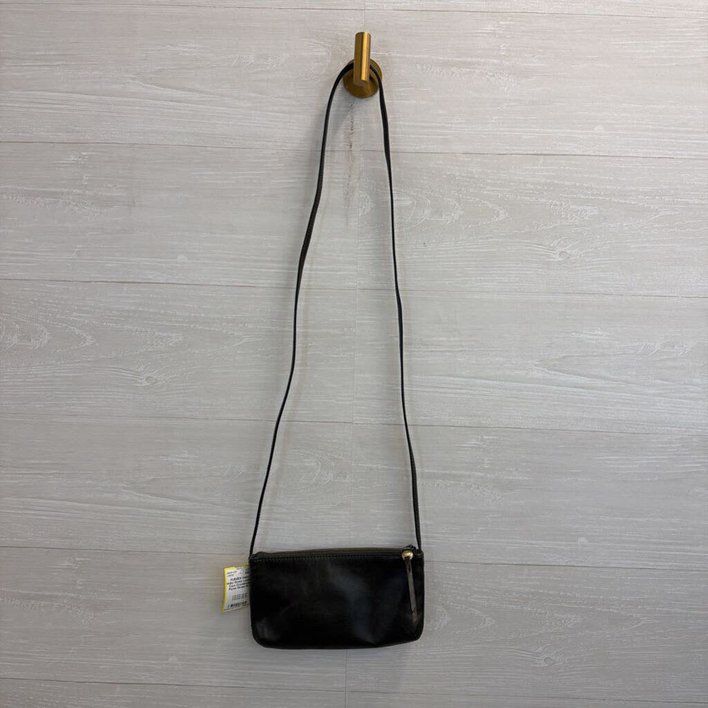 Hobo Green Leather Cara Crossbody Purse