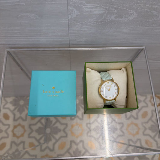 Kate Spade Blue/ Gold Metro Watch
