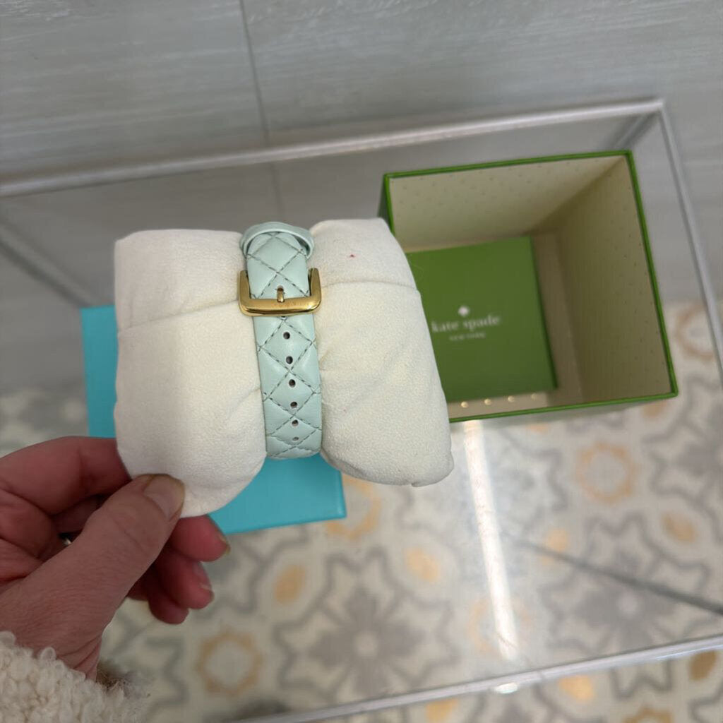 Kate Spade Blue/ Gold Metro Watch