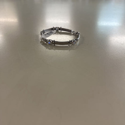 Silver Toned CZ Bracelet