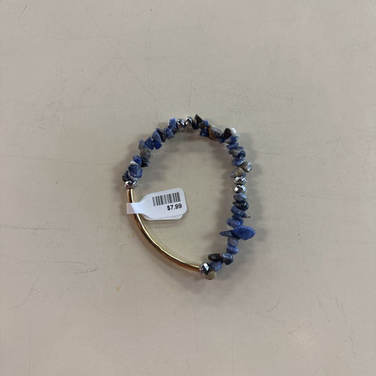 Blue Stone Stretch Bracelet