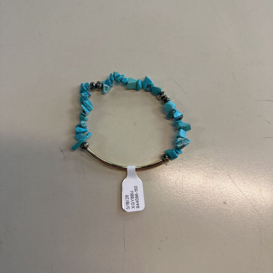 Turquoise Stone Stretch Bracelet