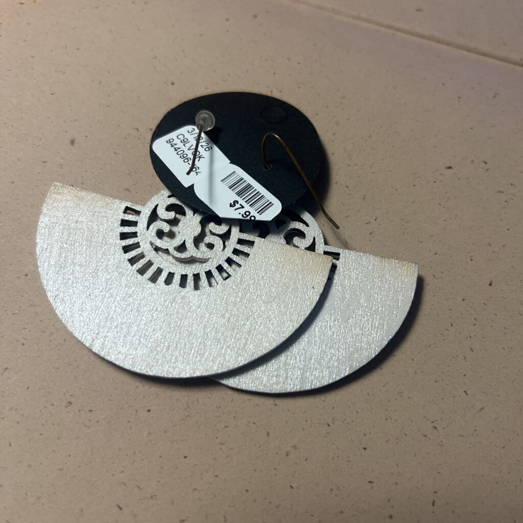 Large Fan Earrings