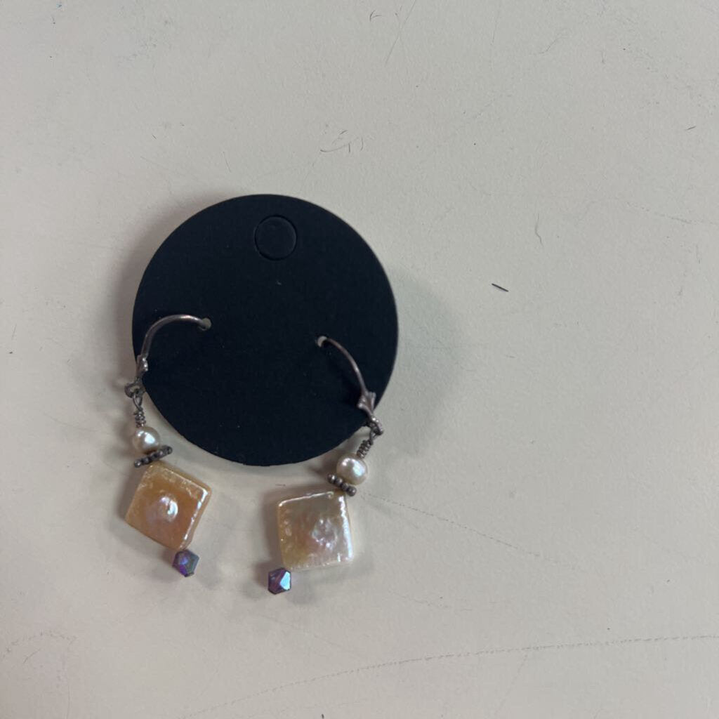 Handcrafted Pearl Drop Earrings