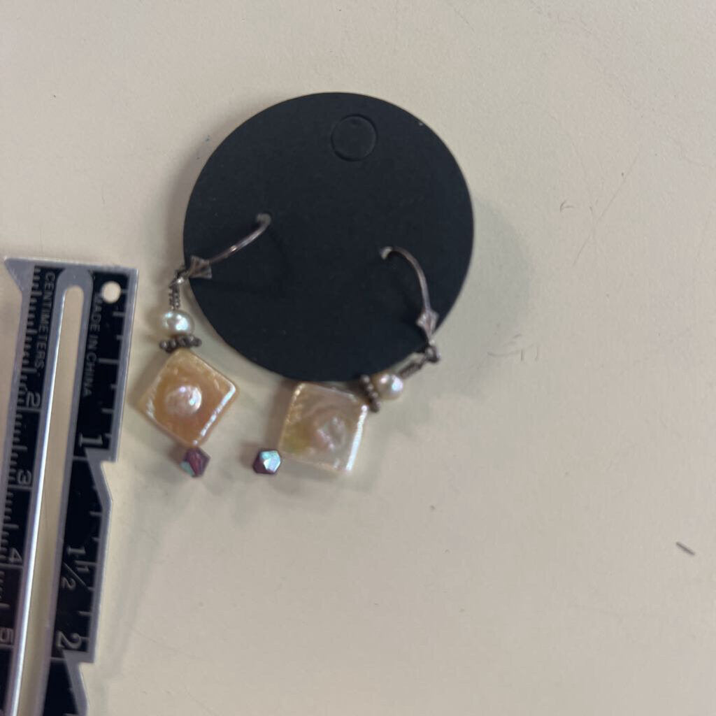 Handcrafted Pearl Drop Earrings
