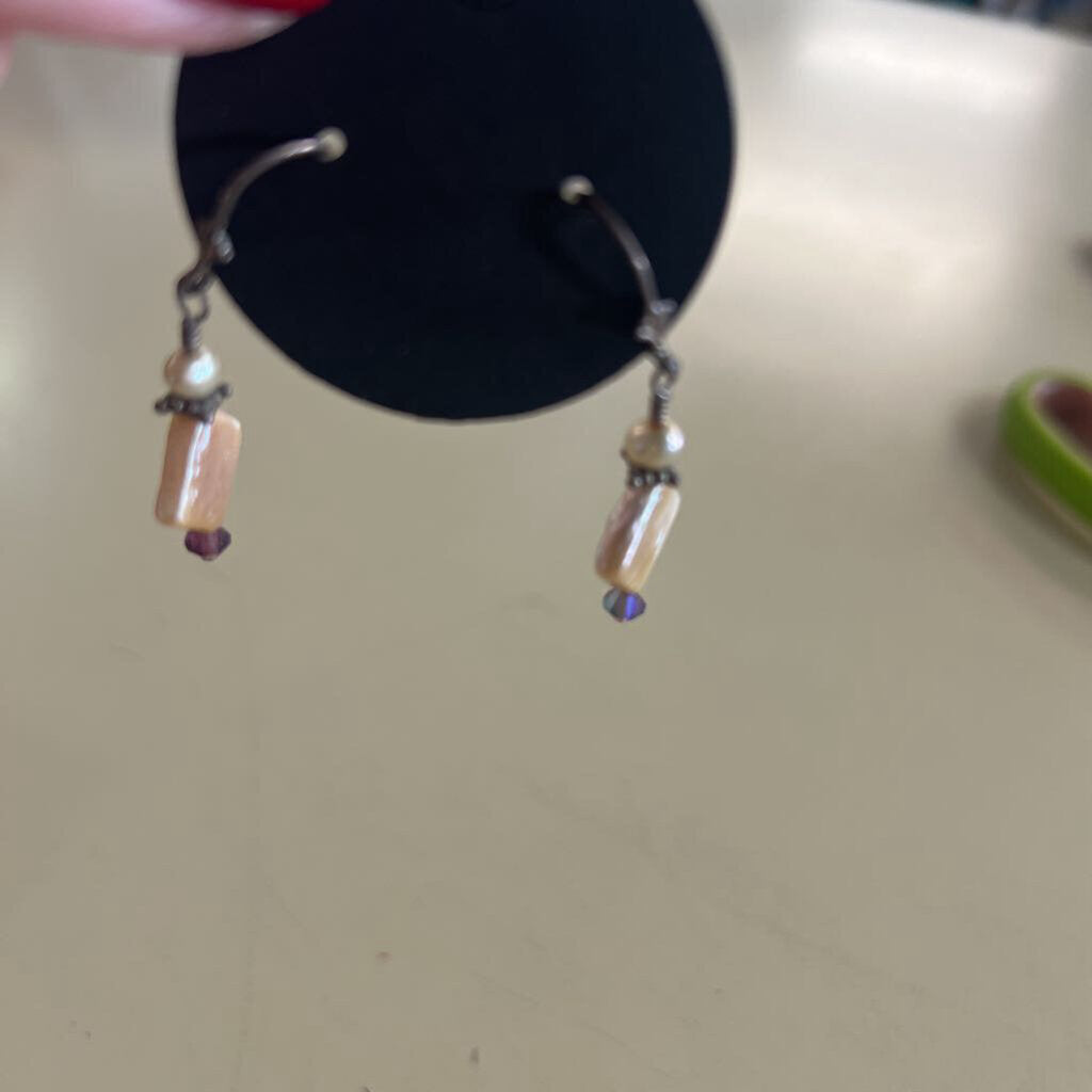 Handcrafted Pearl Drop Earrings