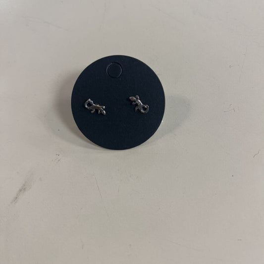 Handcrafted Lizard Stud Earrings