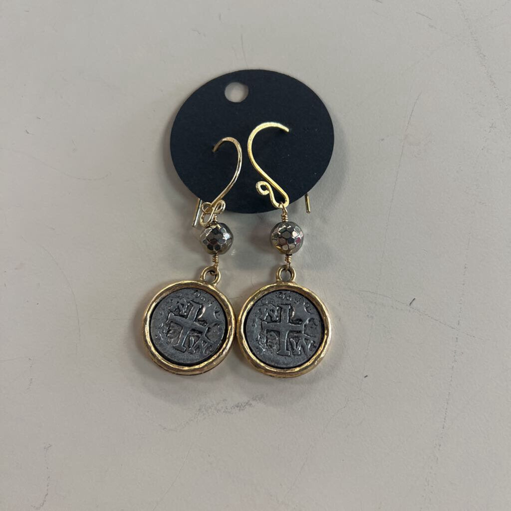 Obsidian Drop Earrings