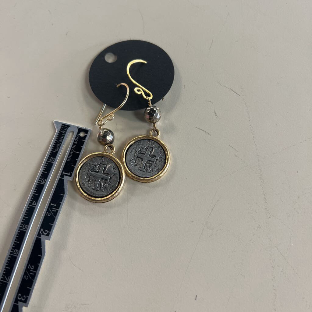 Obsidian Drop Earrings