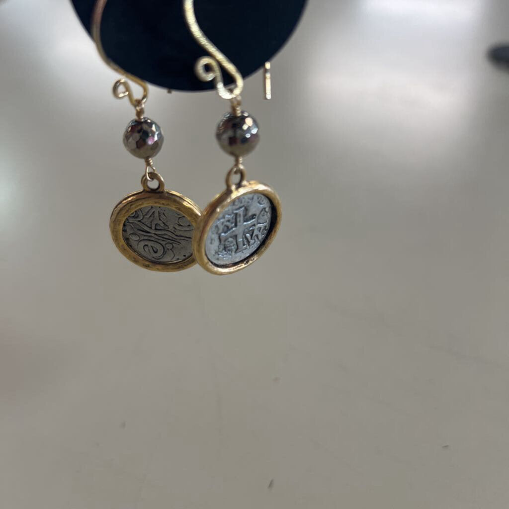 Obsidian Drop Earrings