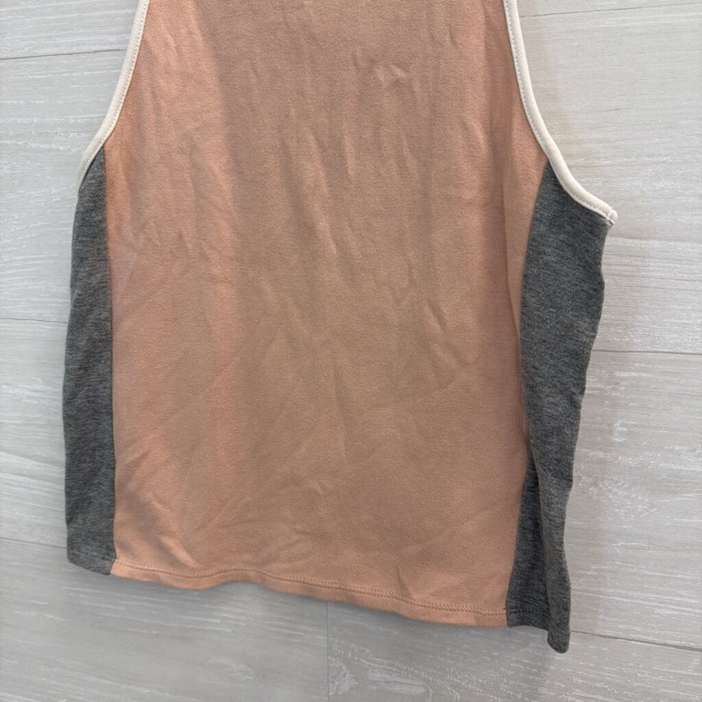 Madewell Beige/ Grey Tank Top Small