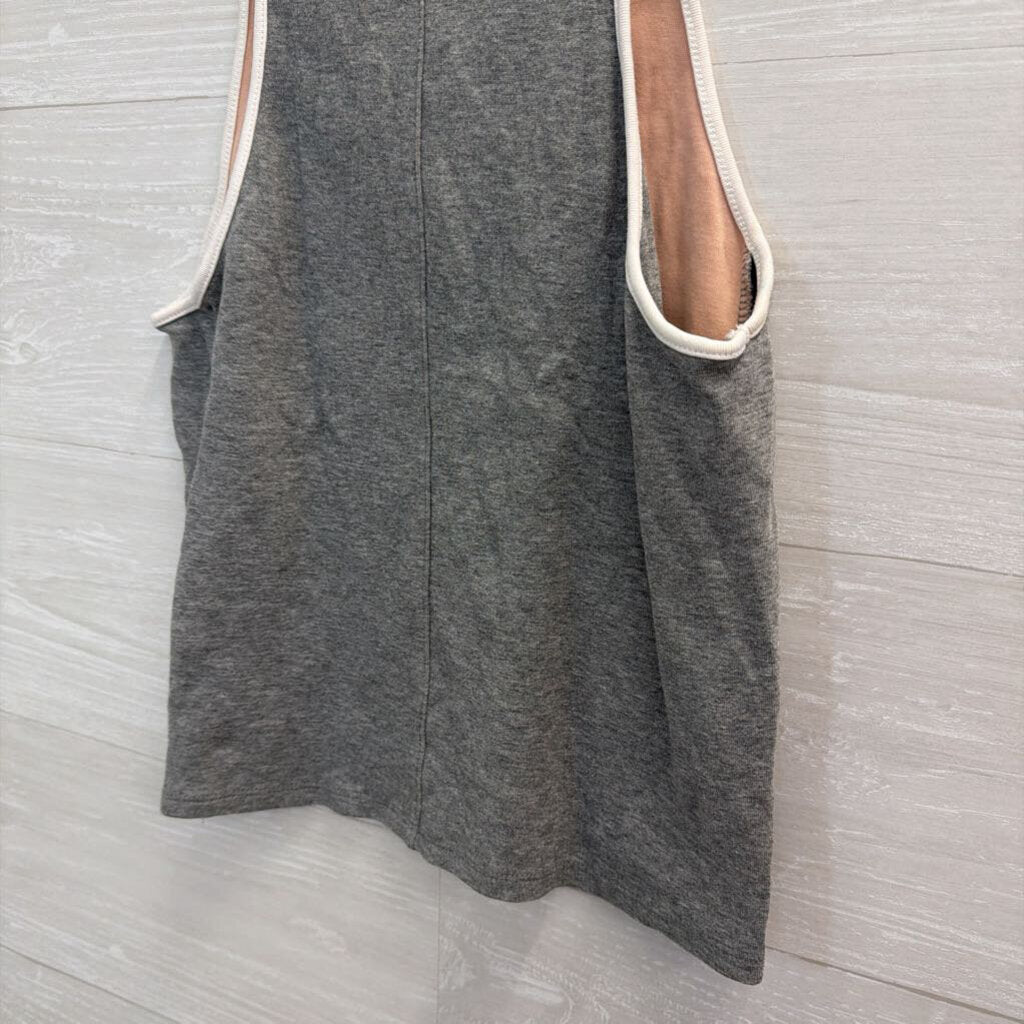 Madewell Beige/ Grey Tank Top Small