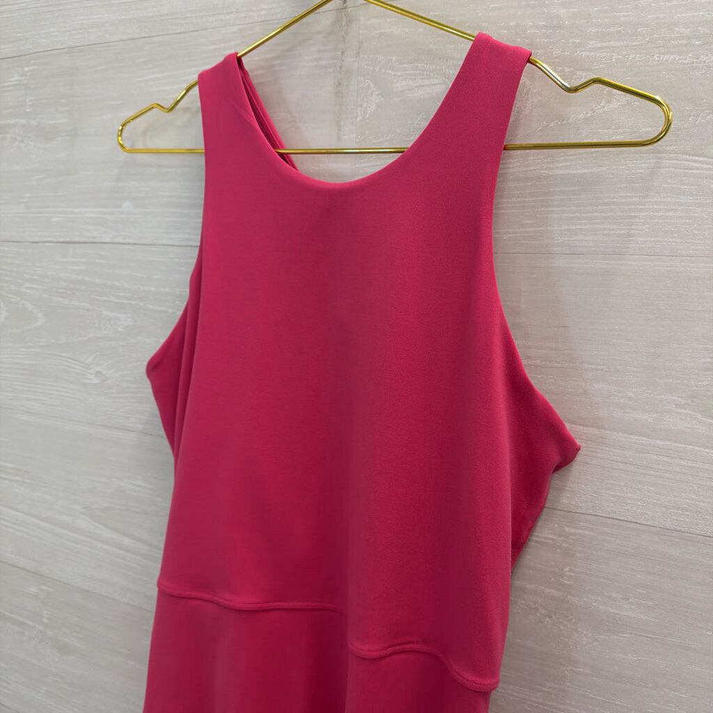 Athleta Pink High Neck Athletic Dress Large