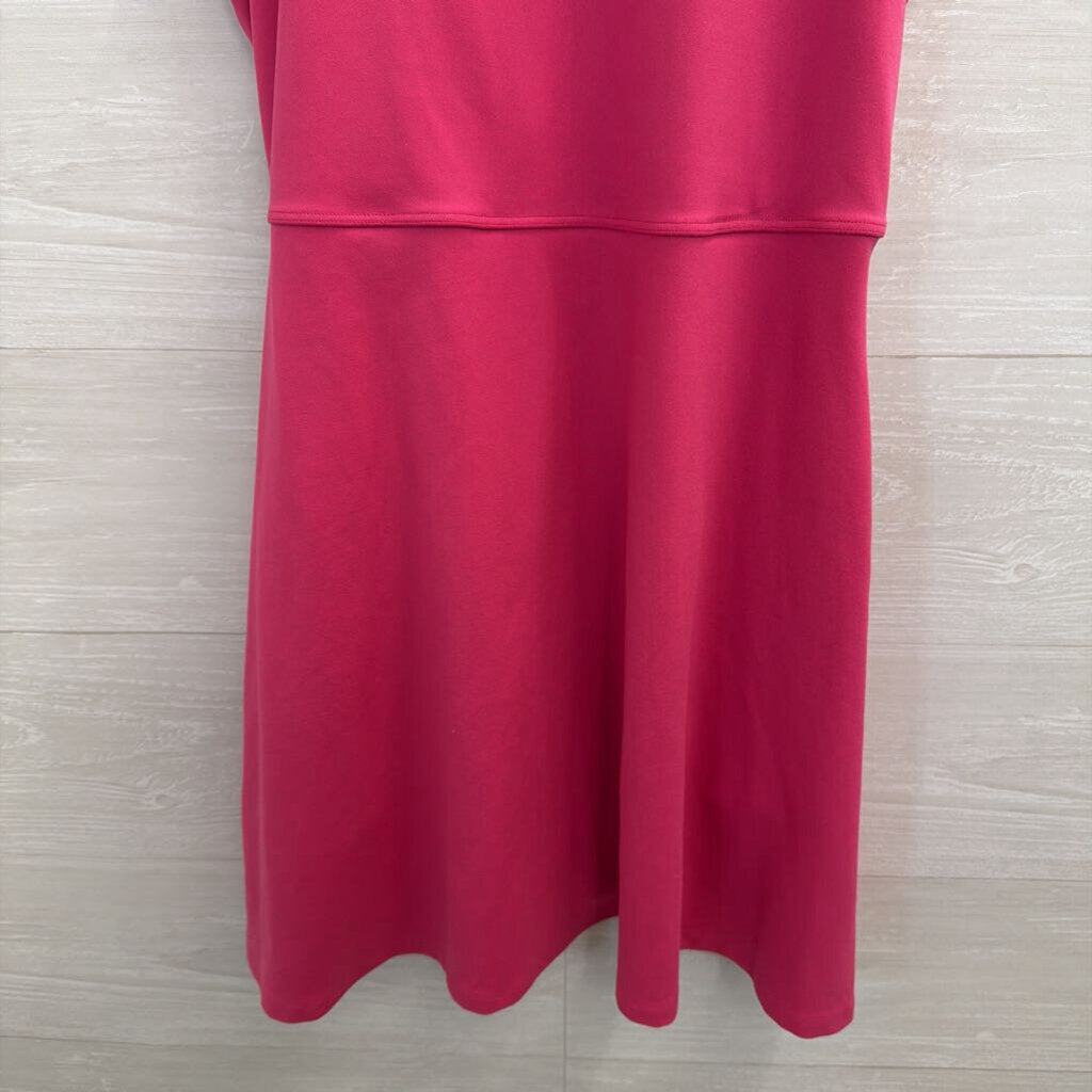 Athleta Pink High Neck Athletic Dress Large