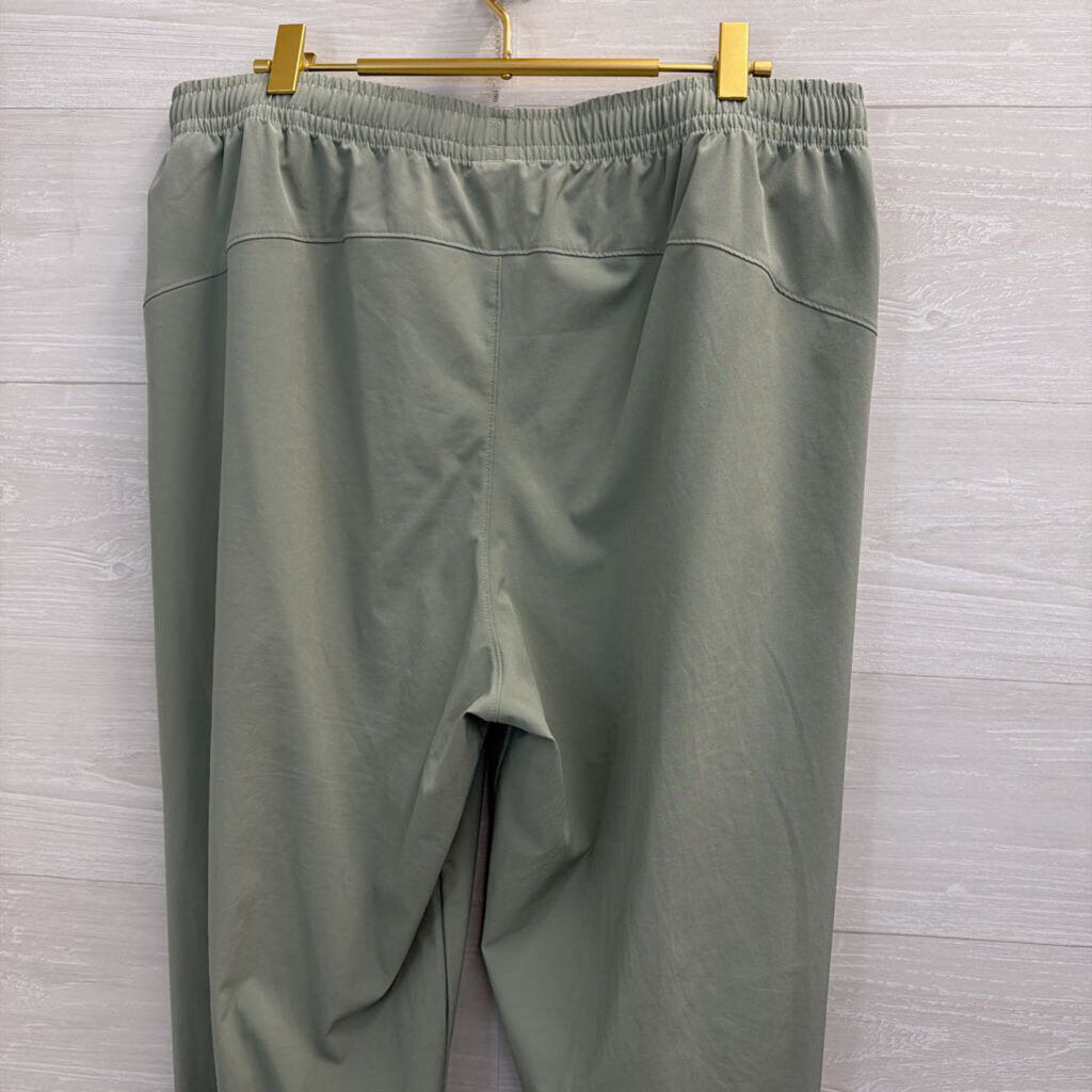 Under Armour Green High Waisted Pull On Athletic Pants Large