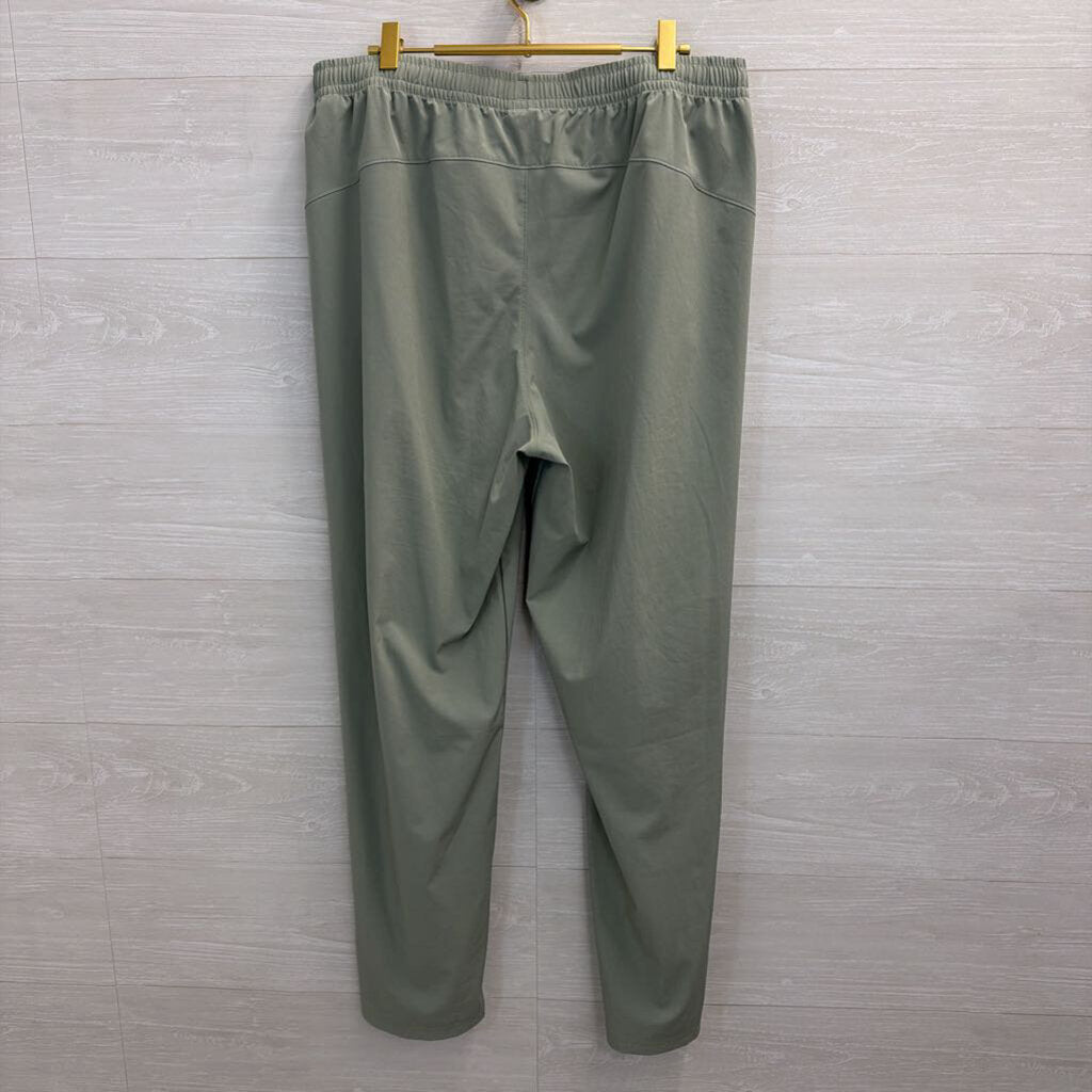 Under Armour Green High Waisted Pull On Athletic Pants Large