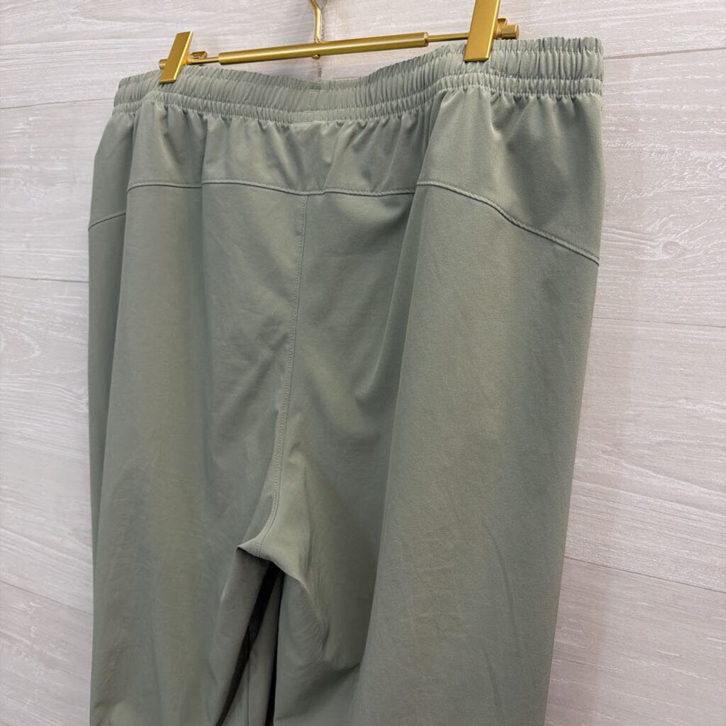 Under Armour Green High Waisted Pull On Athletic Pants Large