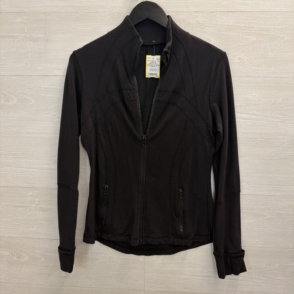 Lululemon Black Define Zip Up Jacket 10