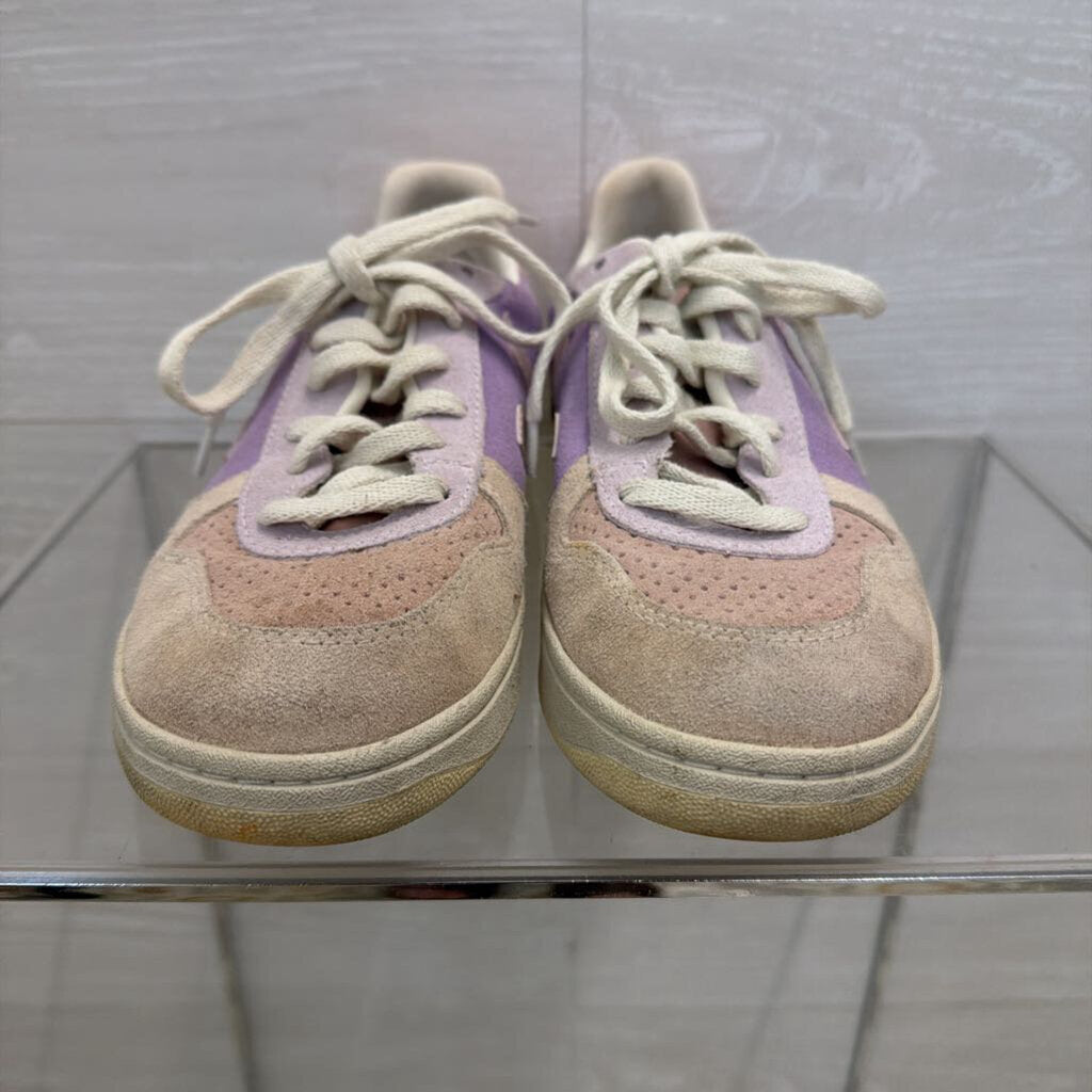Veja Purple/ Multi V 10 Suede Sneakers 8