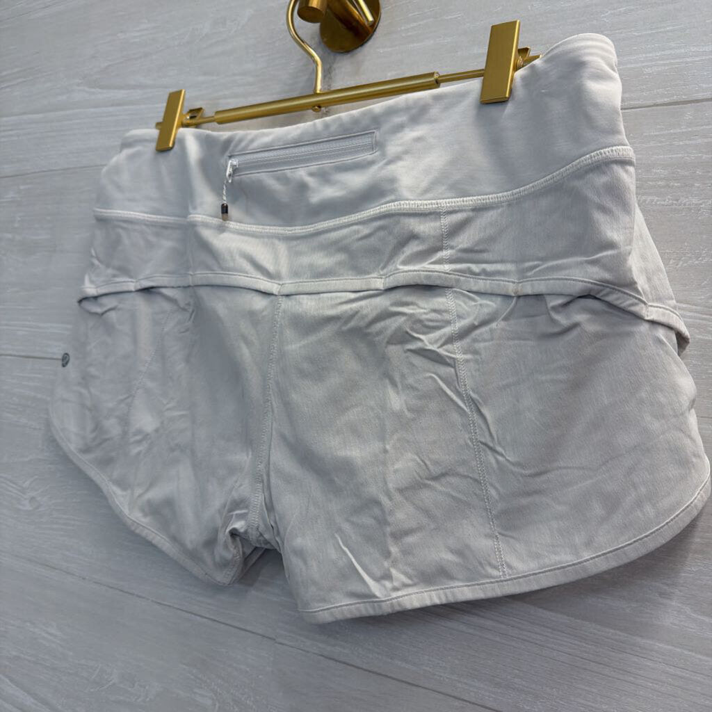 Lululemon White Athletic Shorts 8