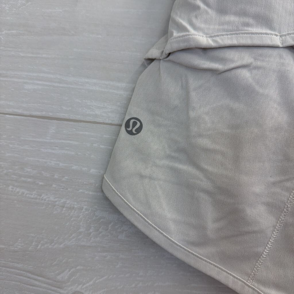 Lululemon White Athletic Shorts 8