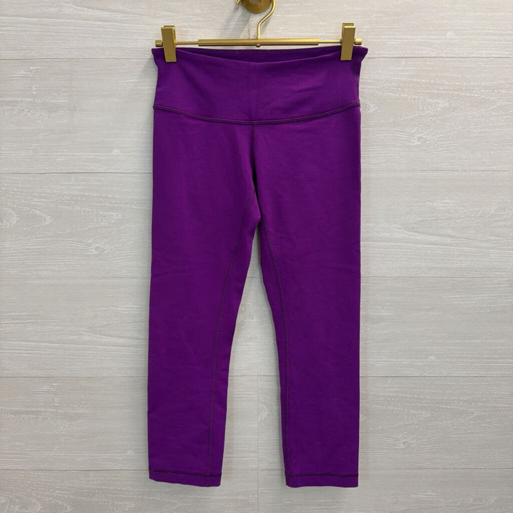 Lululemon Purple Cropped Leggings 4