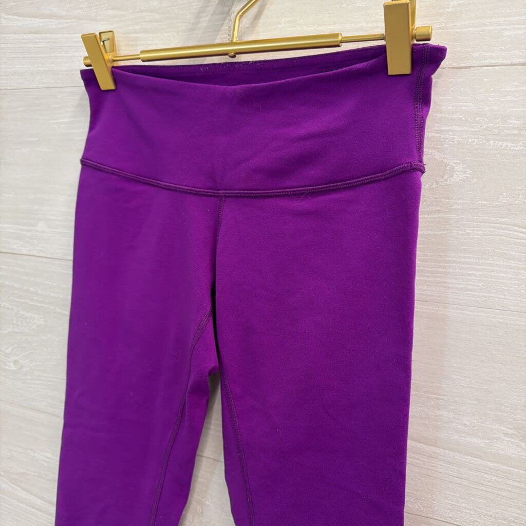 Lululemon Purple Cropped Leggings 4