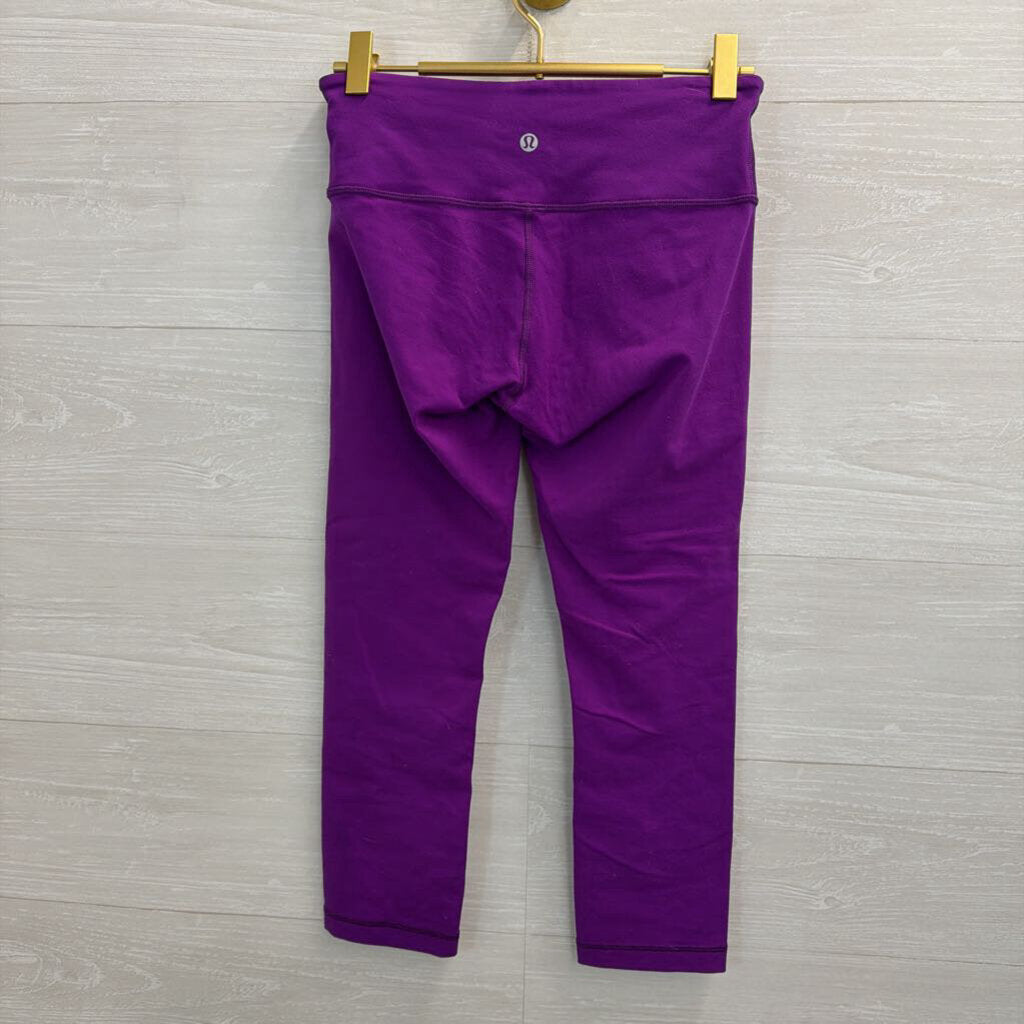 Lululemon Purple Cropped Leggings 4