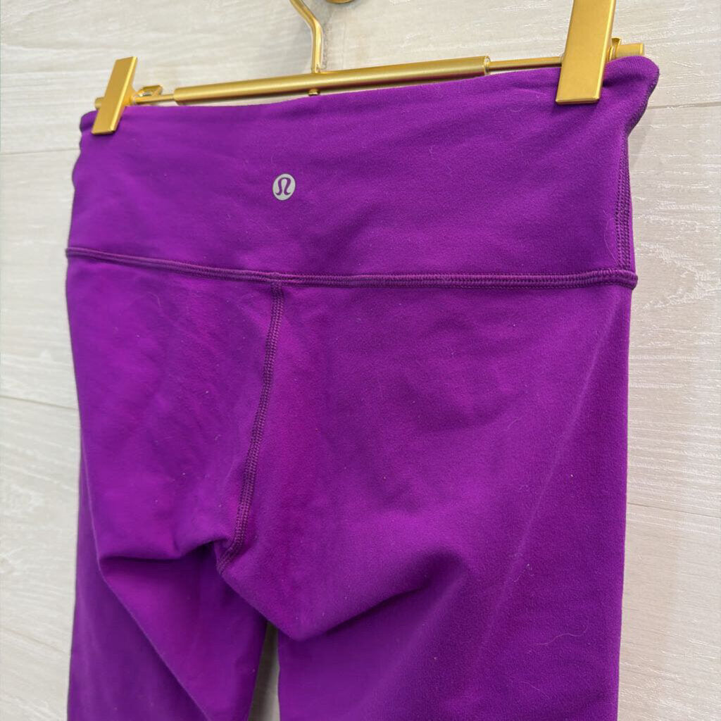 Lululemon Purple Cropped Leggings 4