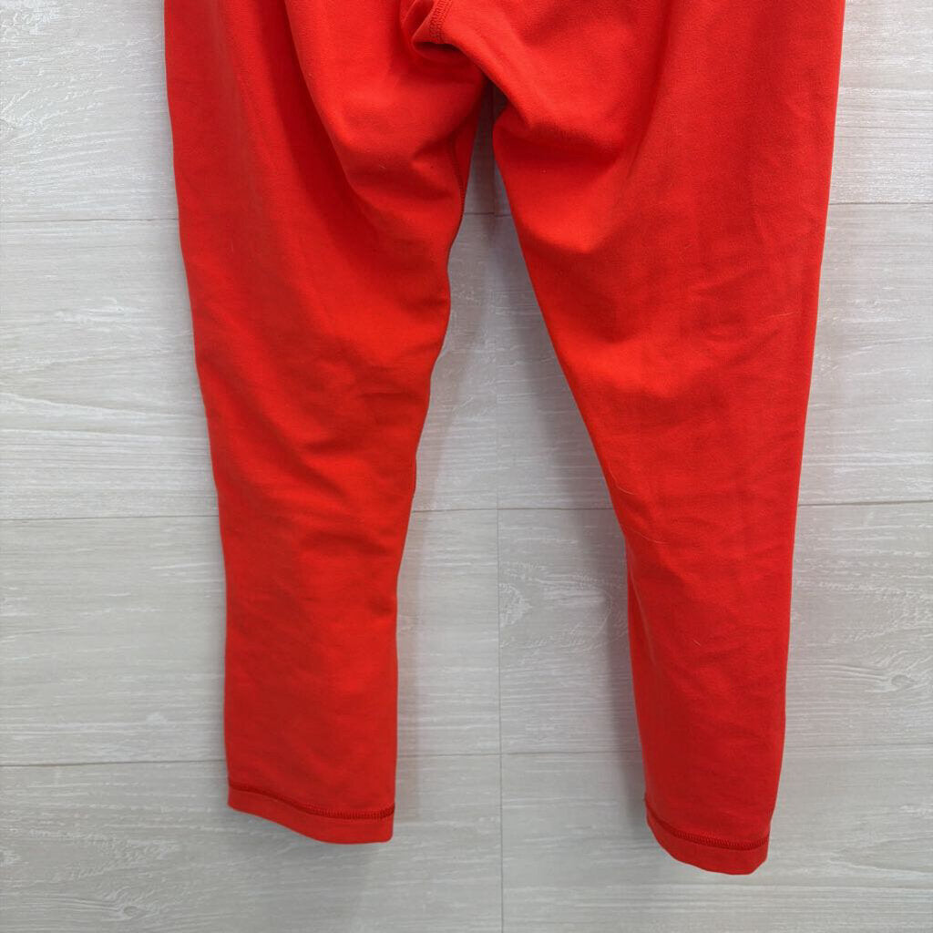 Lululemon Bright Red Cropped Leggings 4