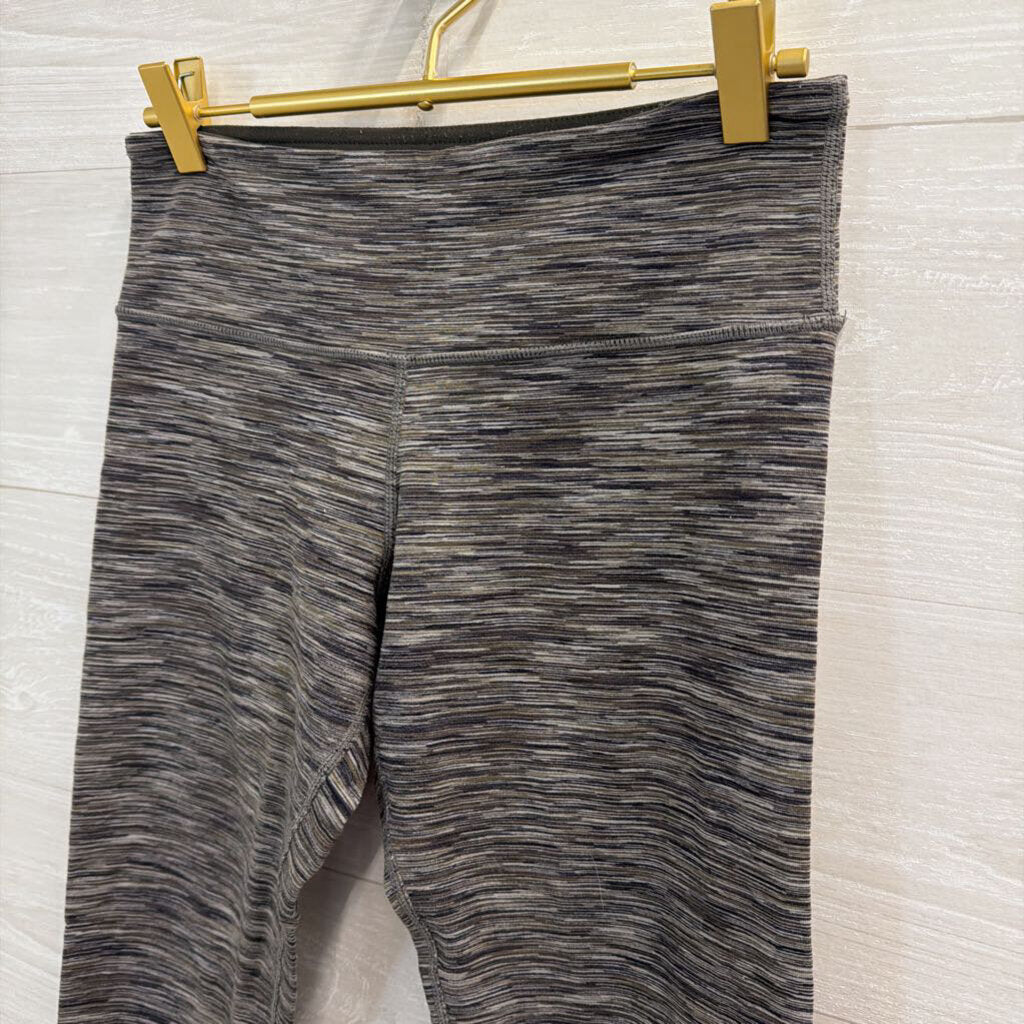 Lululemon Grey Print Cropped Leggings 6