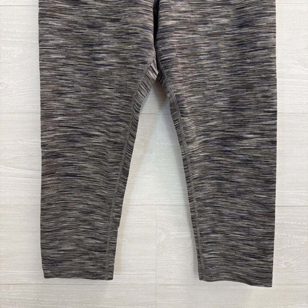 Lululemon Grey Print Cropped Leggings 6