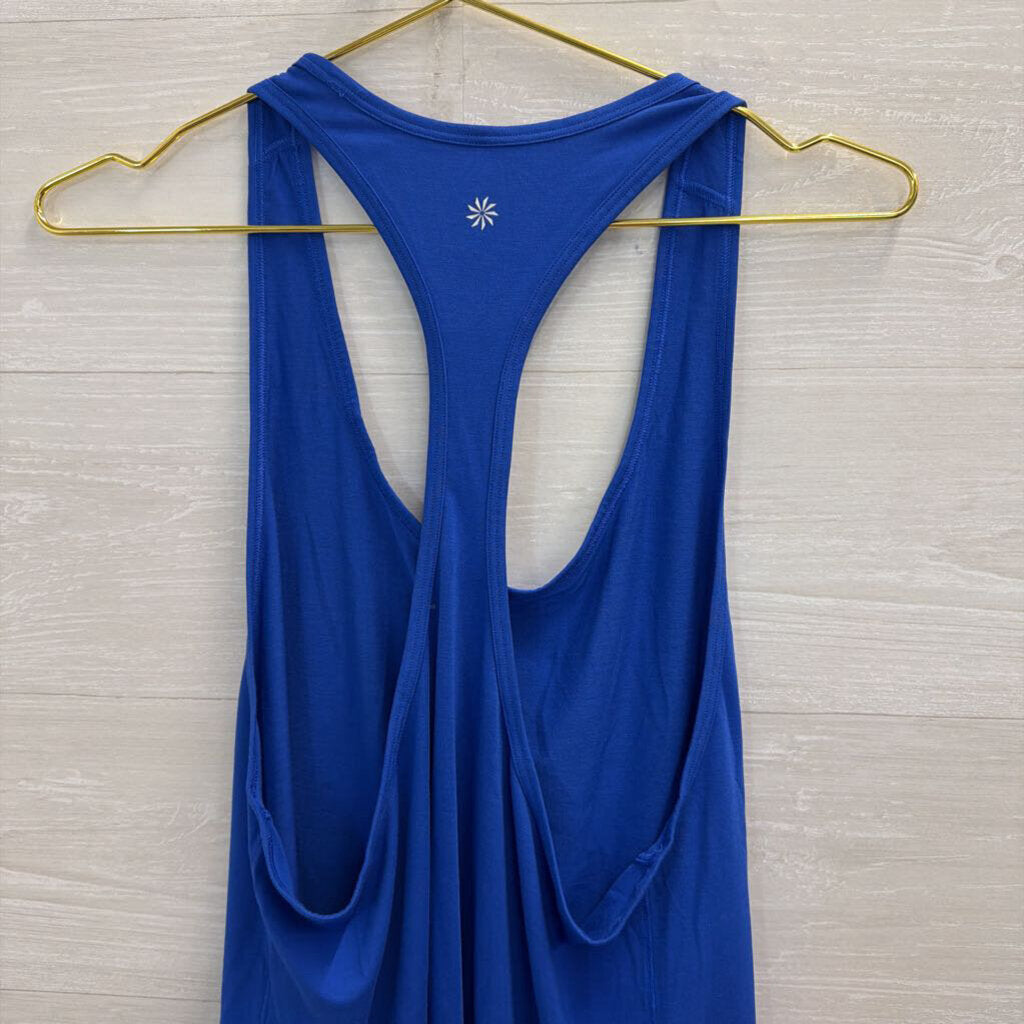 Athleta Blue Athletic Tank Top Small