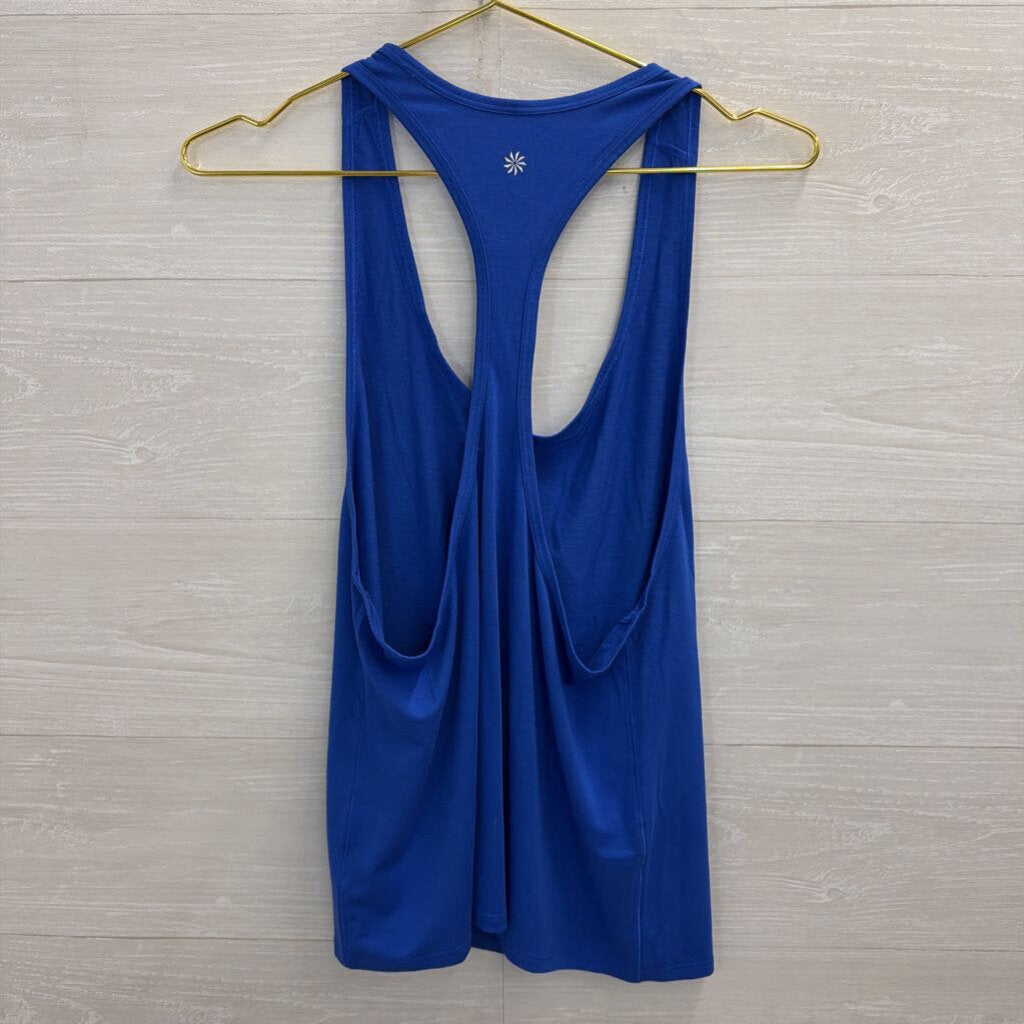 Athleta Blue Athletic Tank Top Small