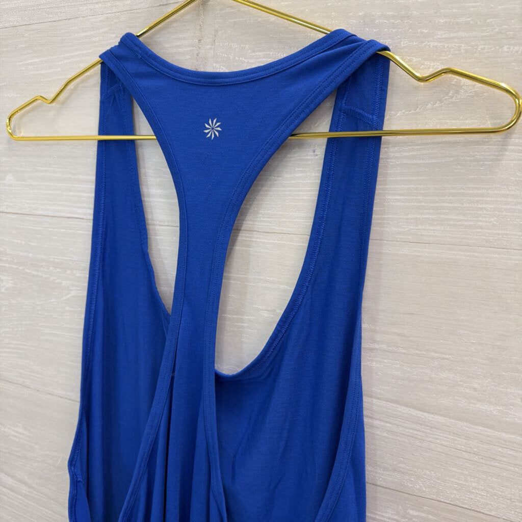 Athleta Blue Athletic Tank Top Small