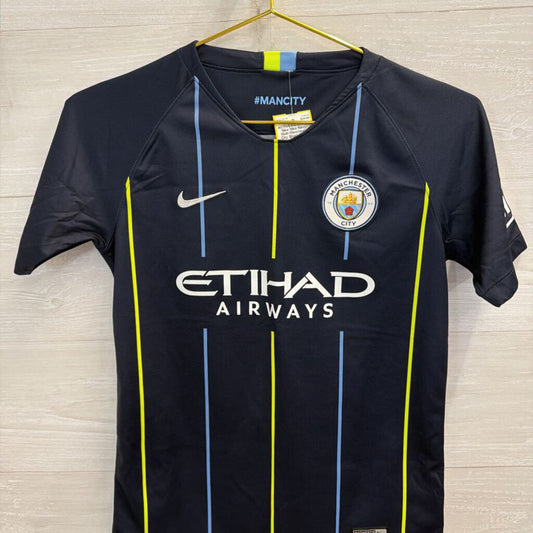 Nike Navy/ Multi Manchester City Short Sleeve Training Shirt Large