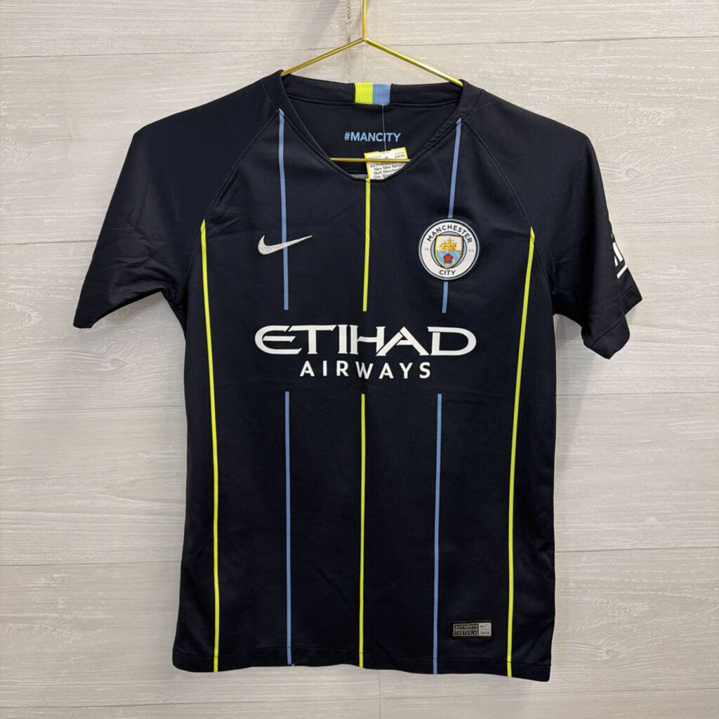 Nike Navy/ Multi Manchester City Short Sleeve Training Shirt Large