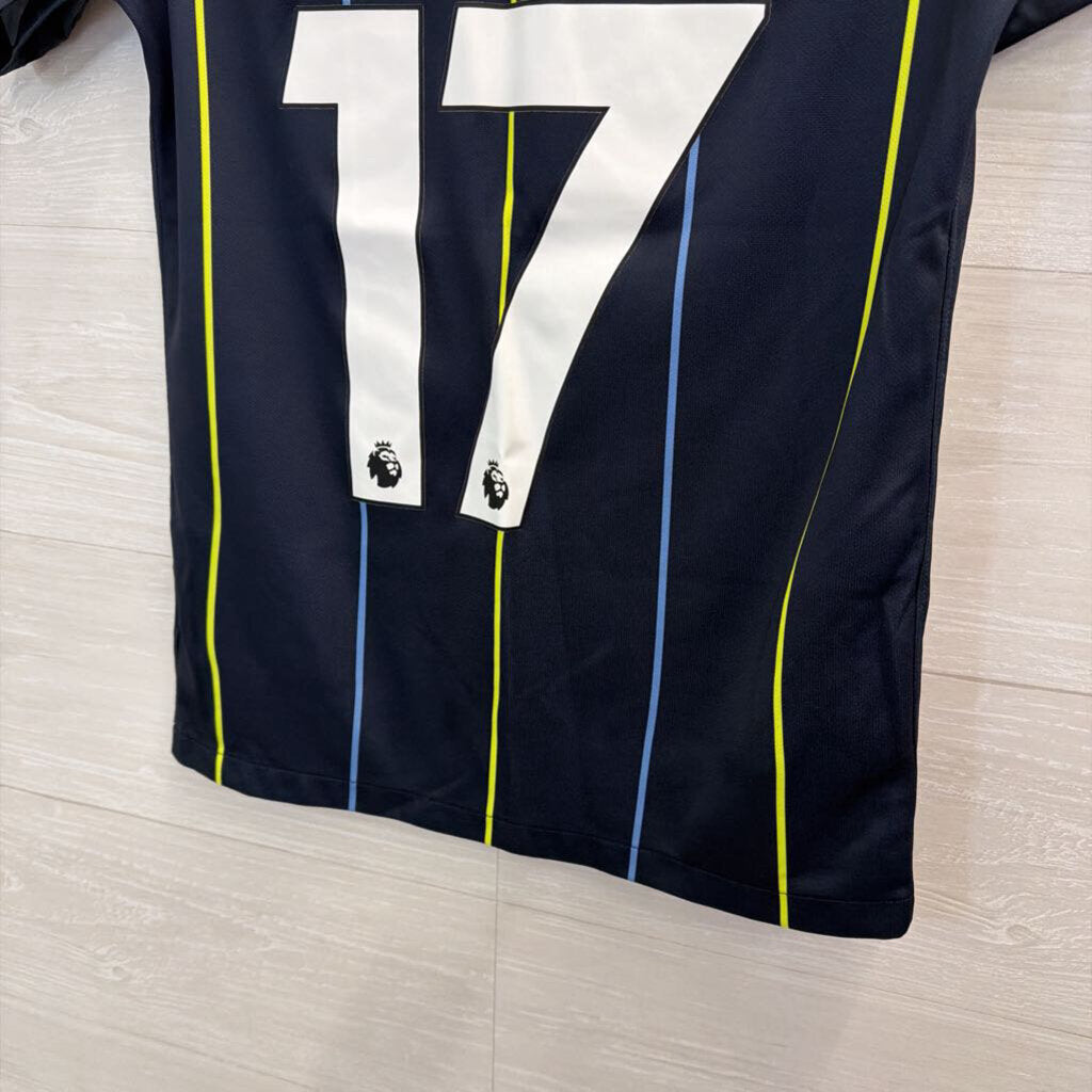 Nike Navy/ Multi Manchester City Short Sleeve Training Shirt Large