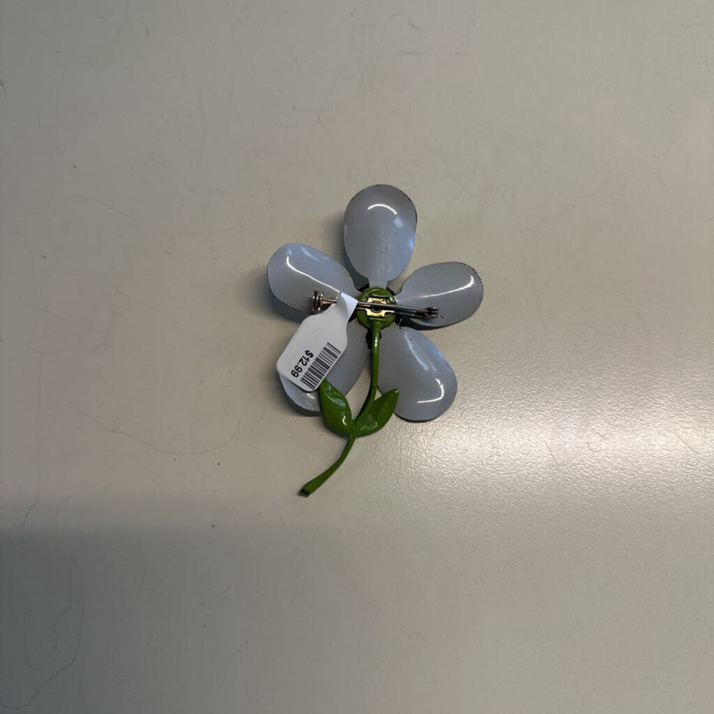Metal Flower Pin