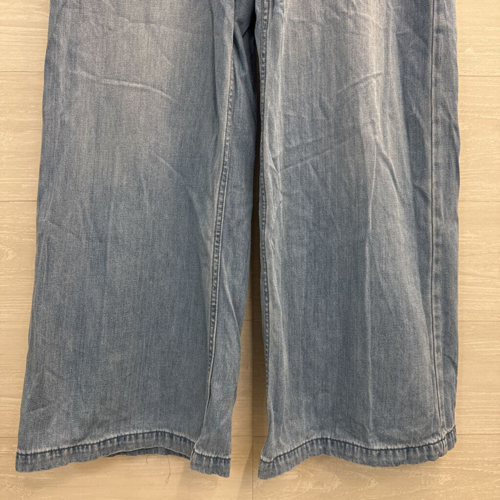 Lucky Brand Light Wash Palazzo Jeans 31