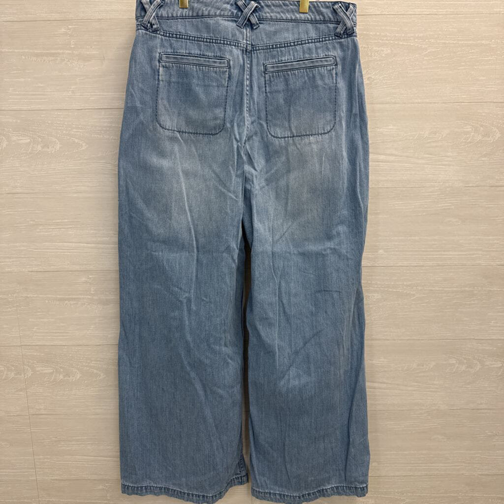 Lucky Brand Light Wash Palazzo Jeans 31