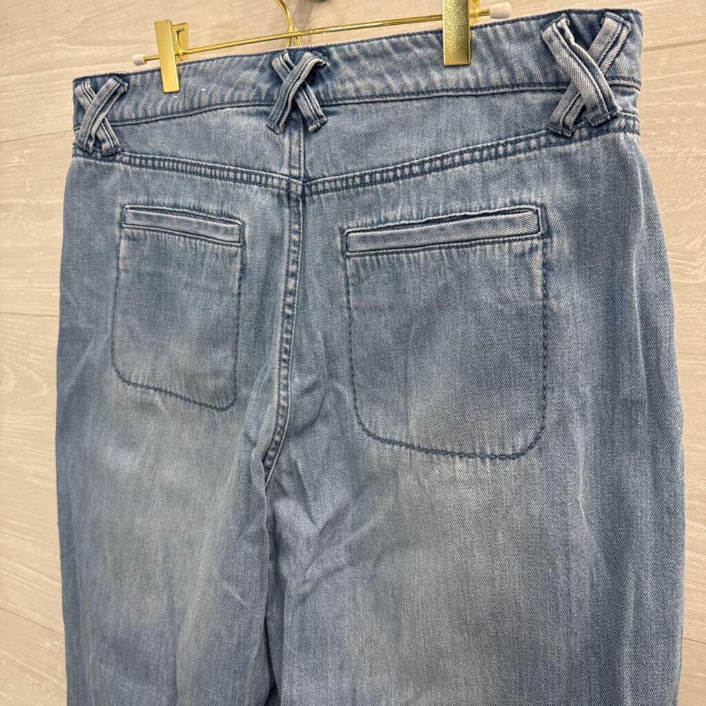 Lucky Brand Light Wash Palazzo Jeans 31