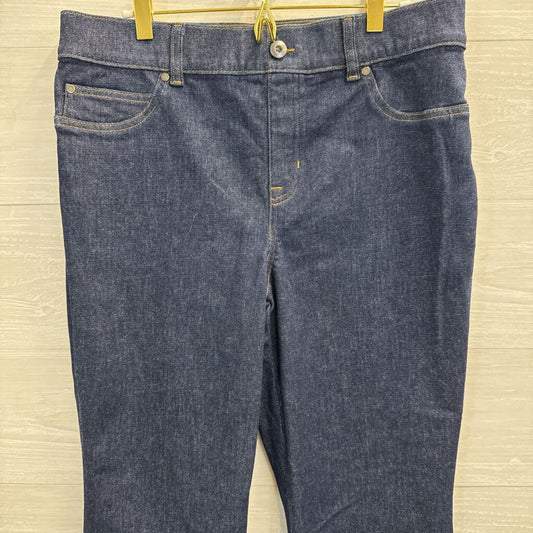 Spanx Dark Wash Bootcut Jeans Extra Large