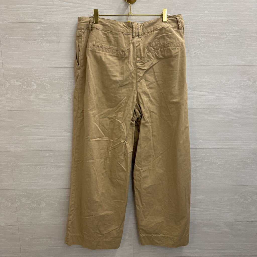 Lucky Brand Brown Wide Leg Trouser Pants 12